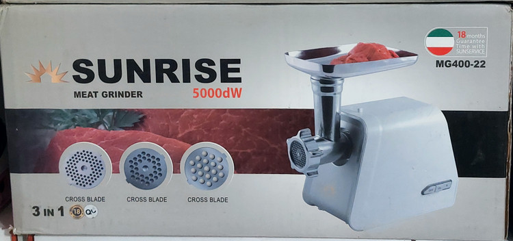 چرخ گوشت سانرایز مدل MG400-22 | Sunrise