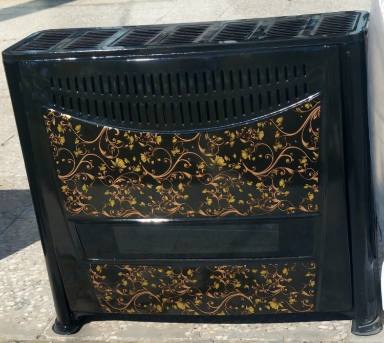 بخاری گازی مهساران مدل M14000 طرح گلدار