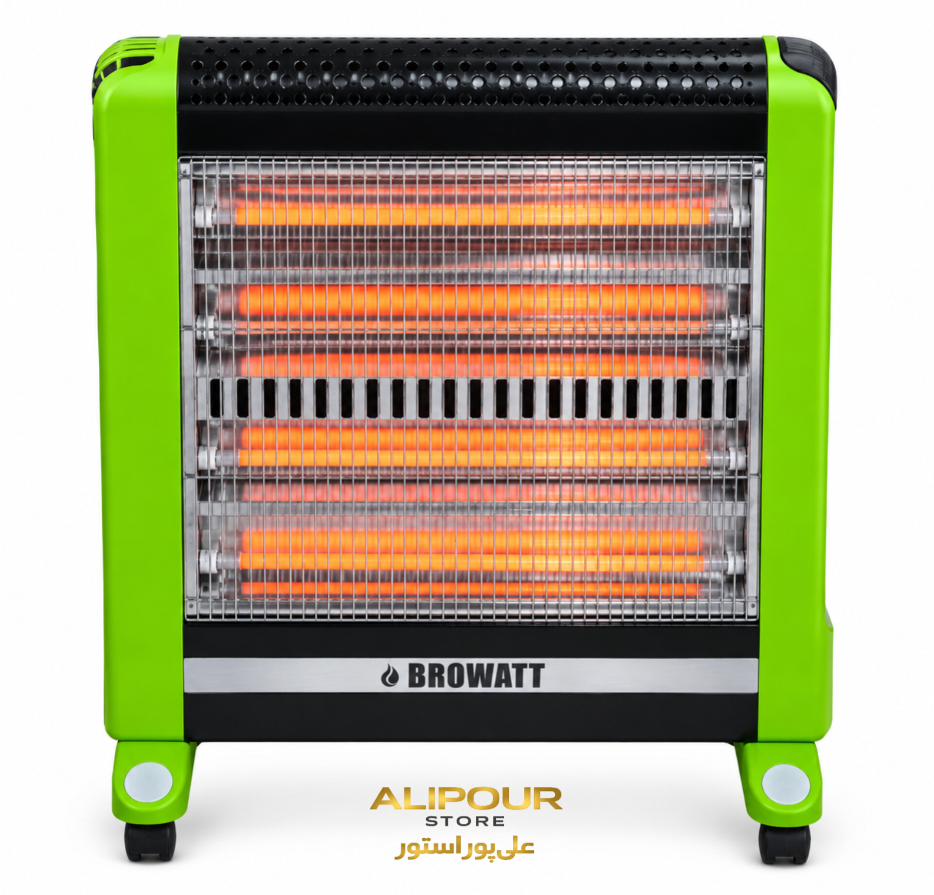 بخاری برقی بروات BR-2400 توان ۲۴۰۰ وات مشخصات فنی